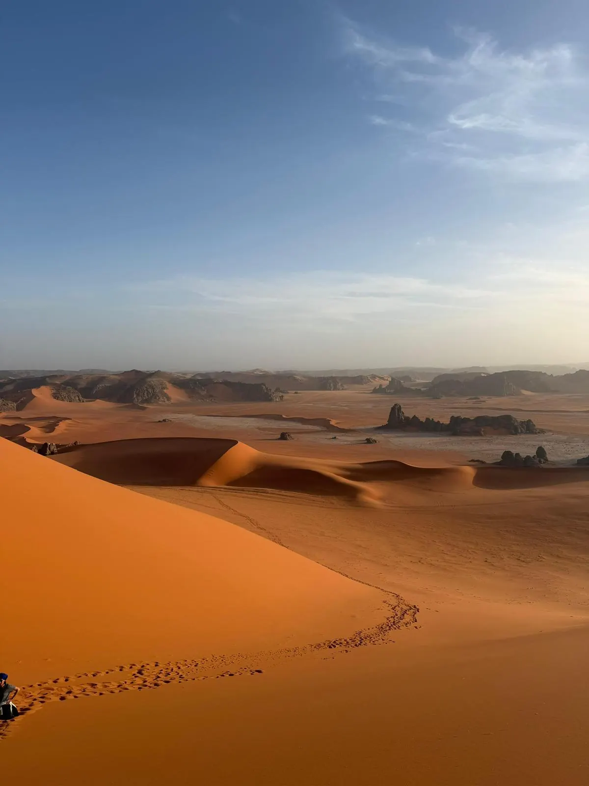 Guide touareg et voyageur dans le Tassili n'Ajjer, Djanet